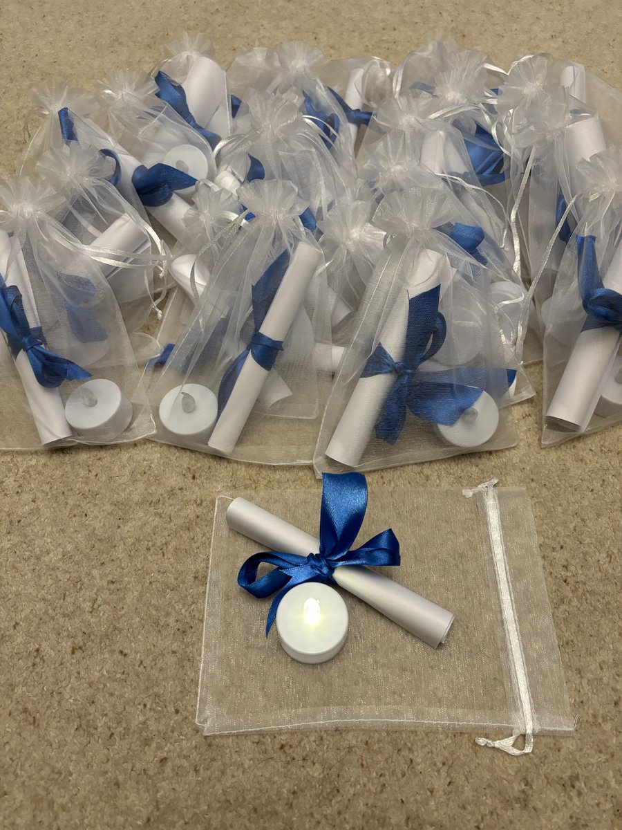 Welcome Mass gifts. Ready for Receptions first Mass, welcoming them to the School and the Community.💕<a href="/HolyRosaryCVA/">Holy Rosary CVA</a> #lovingheartstrongmind