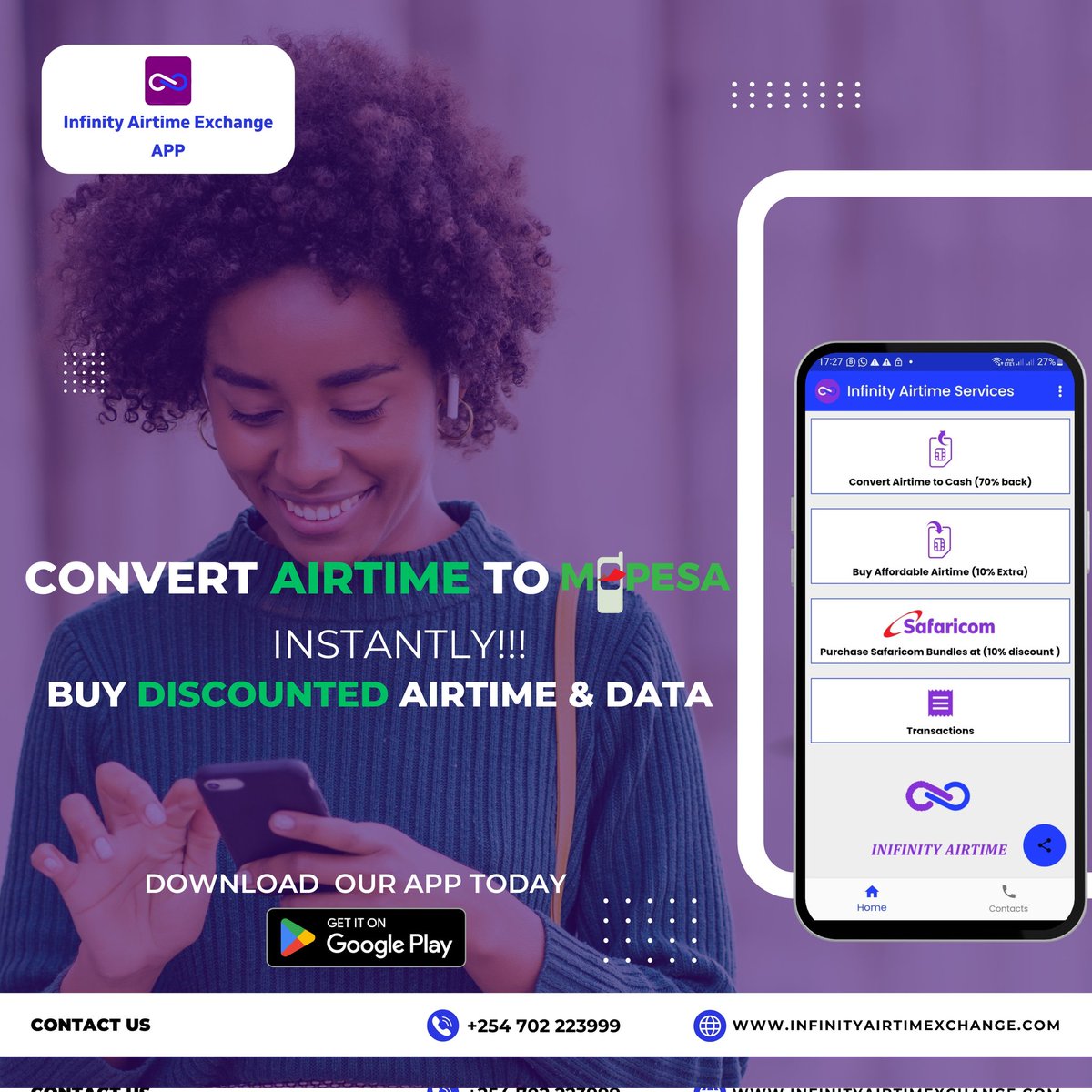 credopesa's tweet photo. Convert your unused Safaricom airtime into M-Pesa and enjoy affordable data and airtime. Experience instant airtime-to-cash conversion and get the best value with Safaricom today!
https://t.co/rJs10mzEjf https://t.co/FzOzx8KCyY