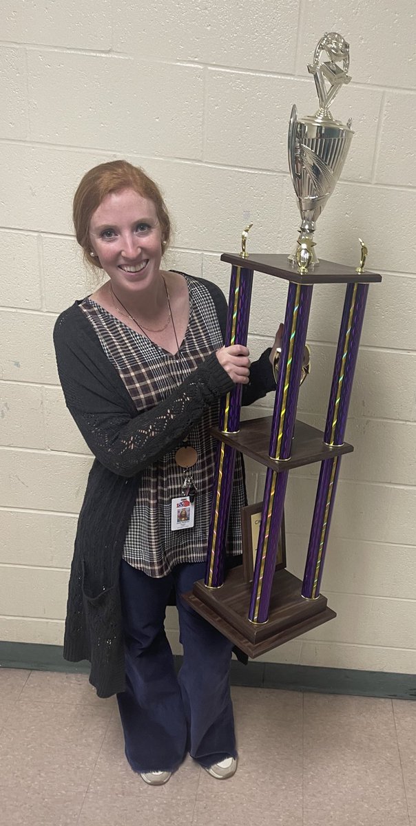 ChrisMorris___'s tweet photo. "Big congratulations to Hollie McMillian for being named Crestview Middle School Employee of the Month! 🎉 Your hard work and dedication shine bright. Way to go, Hollie! #EmployeeOfTheMonth #CrestviewPride"@CMSCovTn @TCSchools_ @jbriannorton https://t.co/NR2REDS7zS
