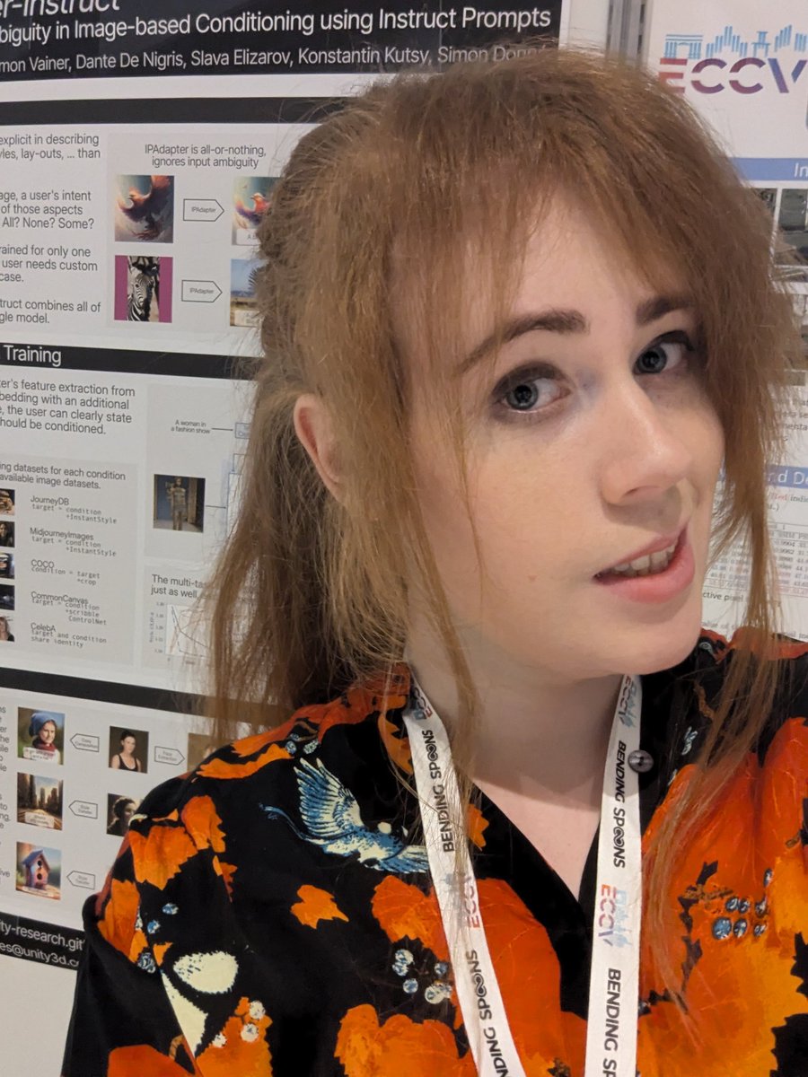 #ECCV2024 hours, with my poster :D