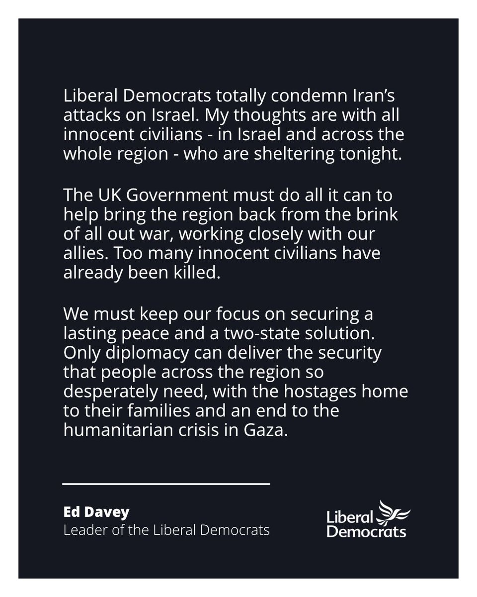 Ed Davey tweet media