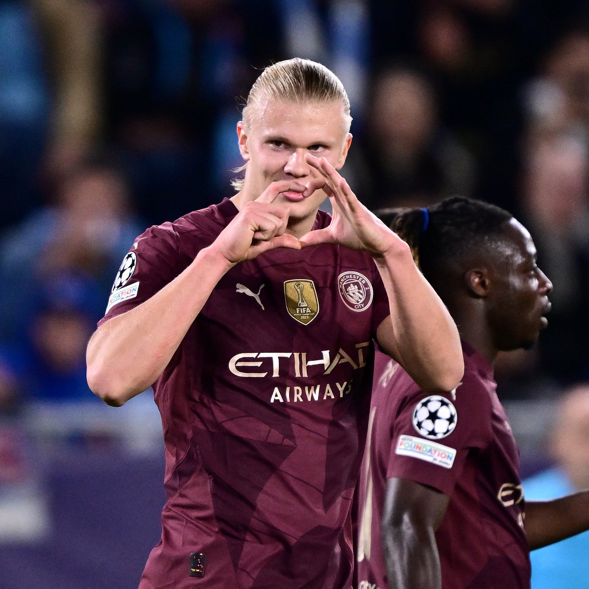 City_Xtra's tweet photo. ◾️ 41 #UCL Appearances
◾️ 42 #UCL Goals

This is @erling business. 😎 https://t.co/uR9eAvHZlJ