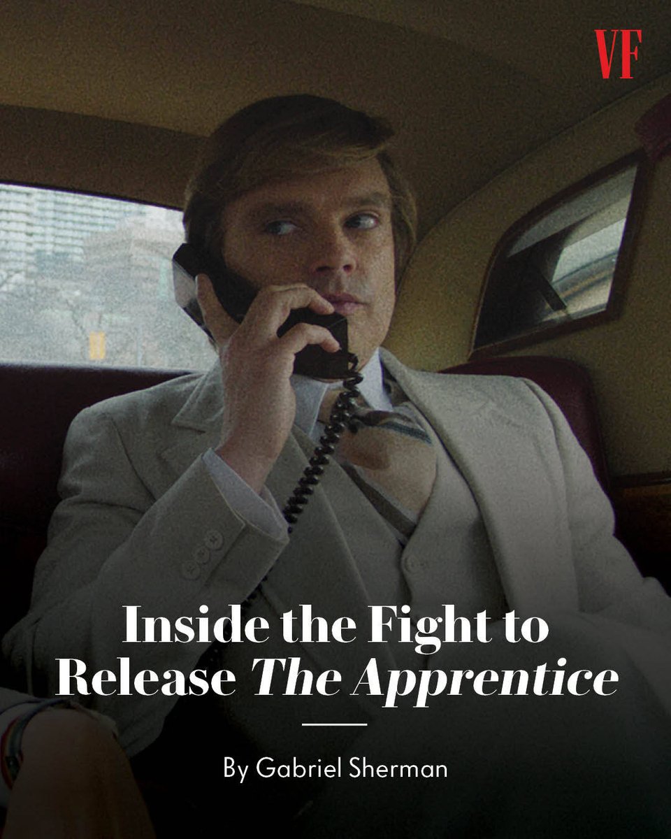 ‘The Apprentice’ was one of the hottest tickets at Cannes this year—and even caught the ire of Donald Trump himself. So why did it take months, and a minor miracle, to sell?

As the movie finally hits theaters, its screenwriter, VF special correspondent <a href="/gabrielsherman/">Gabriel Sherman</a>, has some