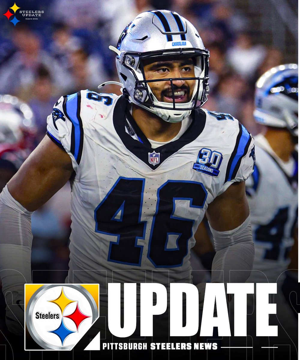 The #Steelers signed former #Panthers OLB Eku Leota to the practice squad. 

In Leota’s lone start this season, he had 4 tackles, 1 sack, and 3 TFLs.