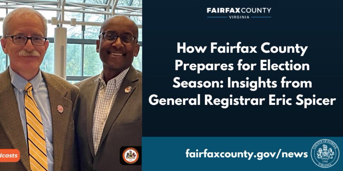 Tony Castrilli (@tonycastrilli) on Twitter photo Check out the latest <a href="/fairfaxcounty/">Fairfax County Government 🇺🇸</a> podcast: How Fairfax County Prepares for Election Season with <a href="/fairfaxvotes/">Fairfax County Votes</a> and <a href="/BryanJ1967/">BryanJ11</a> fairfaxcounty.gov/news/connect-w… <a href="/fairfaxtv16/">Fairfax TV Ch. 16</a> Check out the latest <a href="/fairfaxcounty/">Fairfax County Government 🇺🇸</a> podcast: How Fairfax County Prepares for Election Season with <a href="/fairfaxvotes/">Fairfax County Votes</a> and <a href="/BryanJ1967/">BryanJ11</a> fairfaxcounty.gov/news/connect-w… <a href="/fairfaxtv16/">Fairfax TV Ch. 16</a>