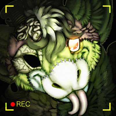FesterDragon_'s tweet photo. #NewProfilePic Do not trust this Frankendutchie if you find him in the woods, his cuteness is deceiving and consequently can be shocking.

((This incredible trail cam art is by @DerangedLeech and I love it so much!)) https://t.co/rsahjuNR4B