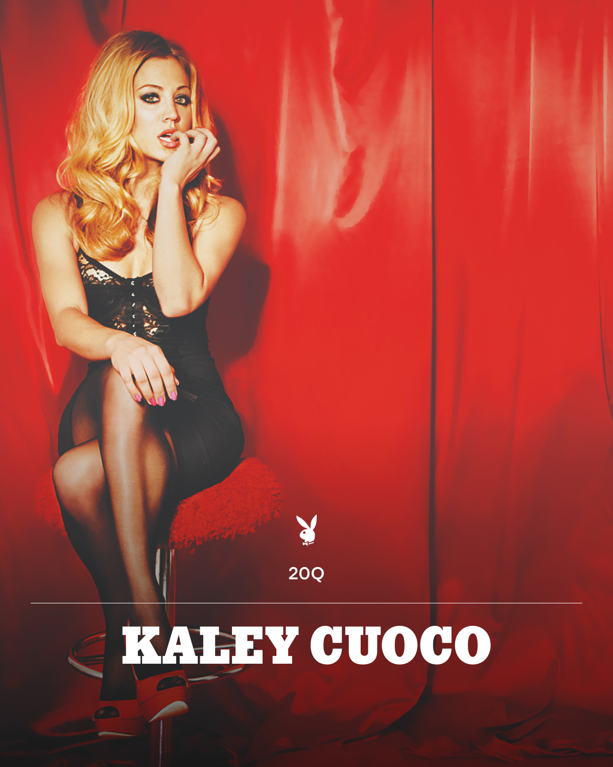 Playboy on X: 20Q: Kaley Cuoco – t.colmKA06Bd9F  t.cojo8NzZjZDg  X