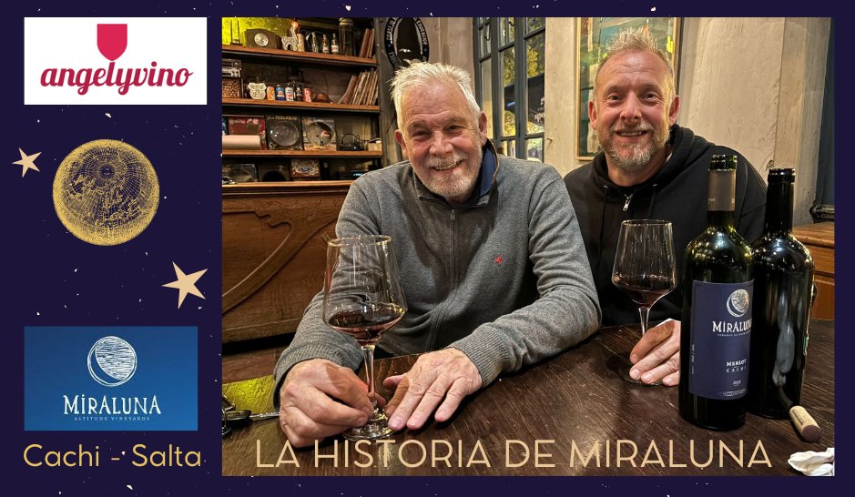 Angel Ramos (@angelyvino) on Twitter photo 🆕NUE▼▲ NOT▲ 🍷
𝐋𝐚 𝐡𝐢𝐬𝐭𝐨𝐫𝐢𝐚 𝐨𝐟𝐢𝐜𝐢𝐚𝐥 𝐝𝐞 𝐁𝐨𝐝𝐞𝐠𝐚 𝐌𝐢𝐫𝐚𝐥𝐮𝐧𝐚
Una familia emprendedora haciendo vino en Cachi #Salta
<a href="/miralunawines/">Bodega Miraluna</a> <a href="/CafeDelTiempoOk/">Café del Tiempo</a>
LINK ➡️ bit.ly/MiraLuna 🆕NUE▼▲ NOT▲ 🍷
𝐋𝐚 𝐡𝐢𝐬𝐭𝐨𝐫𝐢𝐚 𝐨𝐟𝐢𝐜𝐢𝐚𝐥 𝐝𝐞 𝐁𝐨𝐝𝐞𝐠𝐚 𝐌𝐢𝐫𝐚𝐥𝐮𝐧𝐚
Una familia emprendedora haciendo vino en Cachi #Salta
<a href="/miralunawines/">Bodega Miraluna</a> <a href="/CafeDelTiempoOk/">Café del Tiempo</a>
LINK ➡️ bit.ly/MiraLuna