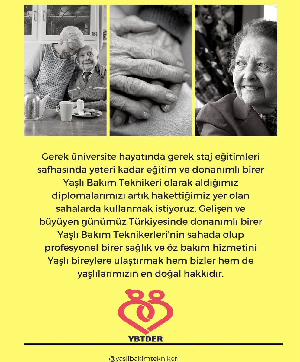 Türkiye yaşlanıyor ama sahada yaşlı bakım teknikeri yer alamıyor.Hakımız olanı almaya geldik.
#MemişoğluYaşlıBakıma15Bin
<a href="/drmemisoglu/">Prof. Dr. Kemal Memişoğlu</a>
<a href="/suayipbirinci/">Doç. Dr. Şuayıp Birinci</a>