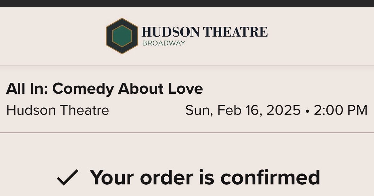 hjsameli's tweet photo. I just did a thing. So happy right now #allinbroadway #linmanuelmiranda #hankazaria #NYC #hereicomeagain https://t.co/rbcHk2J86k