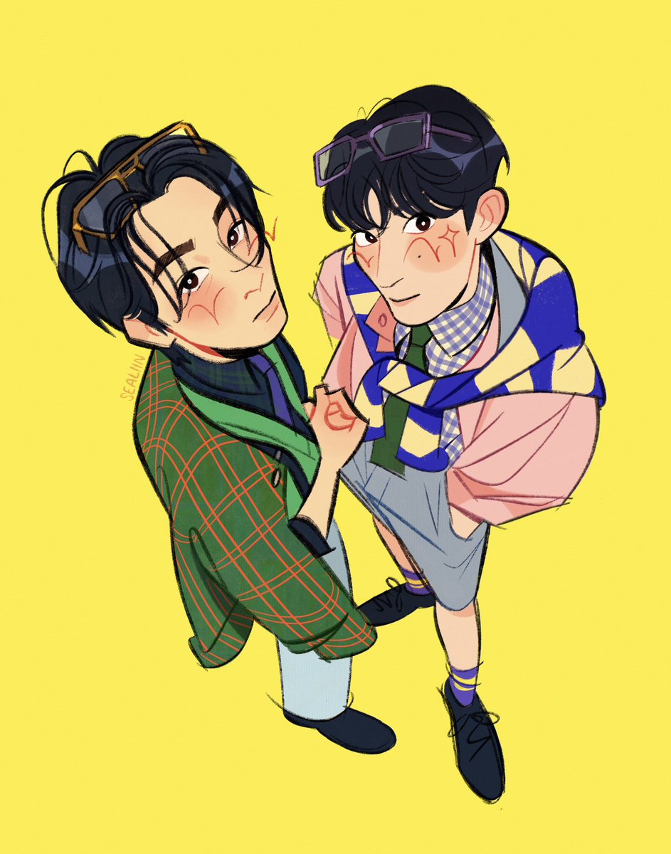 sealiin_'s tweet photo. wonwoo &amp; dk !! 
#seventeenfanart https://t.co/Aw1lhr05wF
