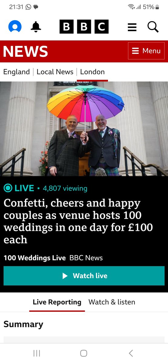 100 weddings in the same venue on a single day? Bet the registrar is tied up in knots.