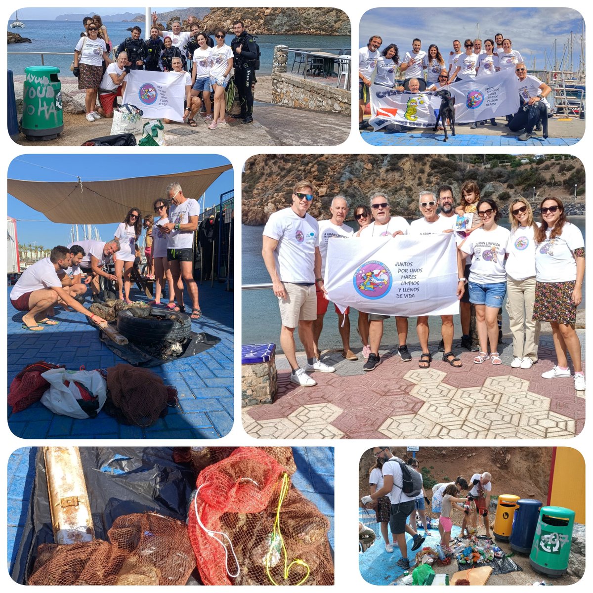 Limpieza Internacional de fondos marinos, X edición! Gran grupo 🤗
#oscarmartineztv
#limpiezasmarinas
#easyfit 
#LIBERA1m2 
#proyectolibera
#cartagenamurcia
#clubdebuceo 
#redvigilantesmarinos
<a href="/oceanidas_/">Oceánidas</a>
<a href="/oceanidas/">Antonio</a>
@vigilantesmarinos
@drtree_es
<a href="/phergal/">Phergal Laboratorios</a>
<a href="/ecoembes/">Ecoembes</a>
#basuraleza