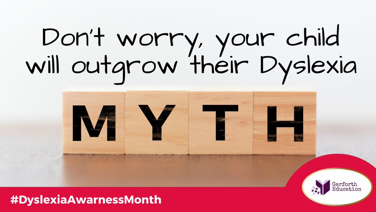 GarforthParent's tweet image. Have you ever been told your child will out grow their #Dyslexia? This doesn&apos;t happen, but hopefully they will learn strategies to support it. Watch @janhasbrouck and I discuss this myth: youtube.com/watch?v=wEK44S… #DyslexiaAwarenessMonth