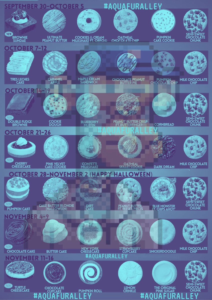 Save this post for the next seven weeks of Aquafur Alley &amp; Friends Spaces