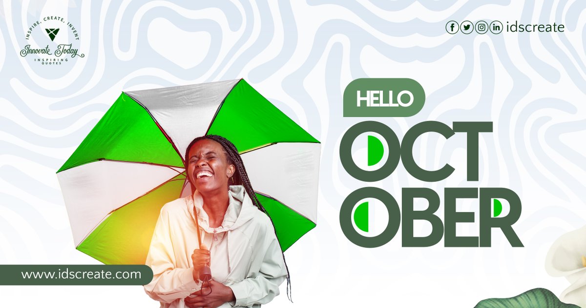 idscreate's tweet photo. Hello October! Innovate Design Studios is here to spark creativity and innovation this month. Check out our services in web design, graphics, and more at https://t.co/IrVt3cBV0d. Let’s create something amazing! #HelloOctober #October2024 #InnovateWithUs #DesignInnovation https://t.co/Ex9VfOqUoX
