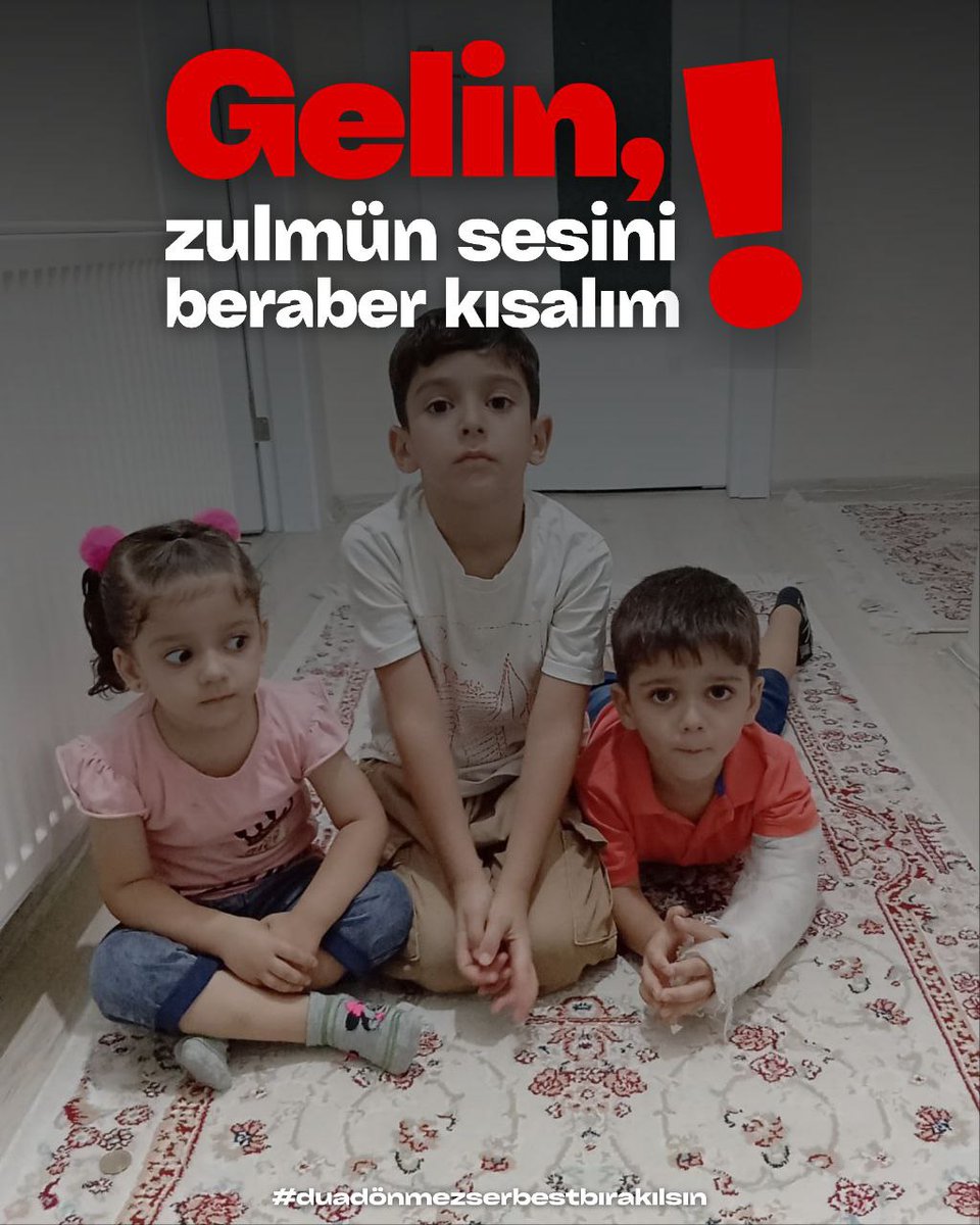 Bu kardeşimizin iade edilmemesi için gündem olması lazım, tüm kardeşler imkan dahilinde destek olsunlar.

#duadönmezserbestbırakılsın