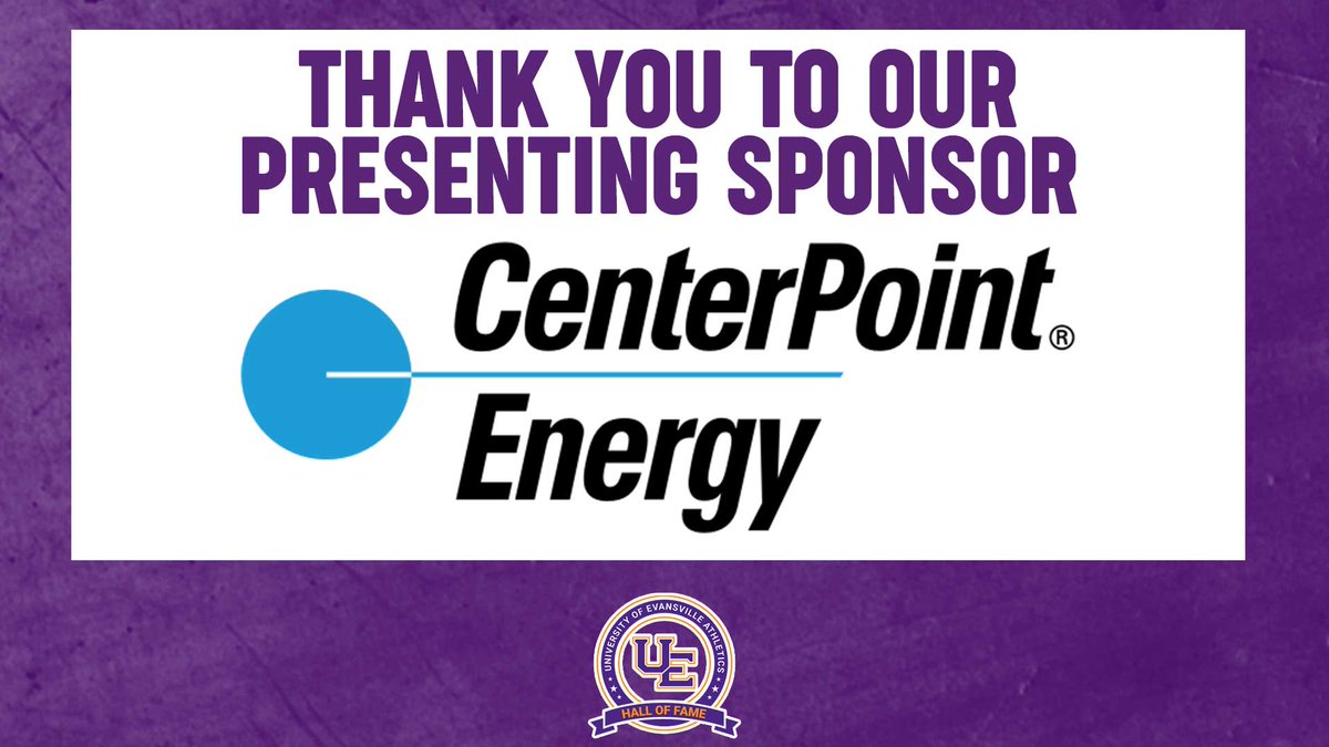 Thank you to <a href="/CenterPoint/">CenterPoint Energy</a> our presenting sponsor for the 2024 UE Athletics Hall of Fame!

If you or your business is interested in being part of this year's hall of fame, find more info at the link below ⬇️

🔗 bit.ly/47X6G9J
🟣 #ForTheAces