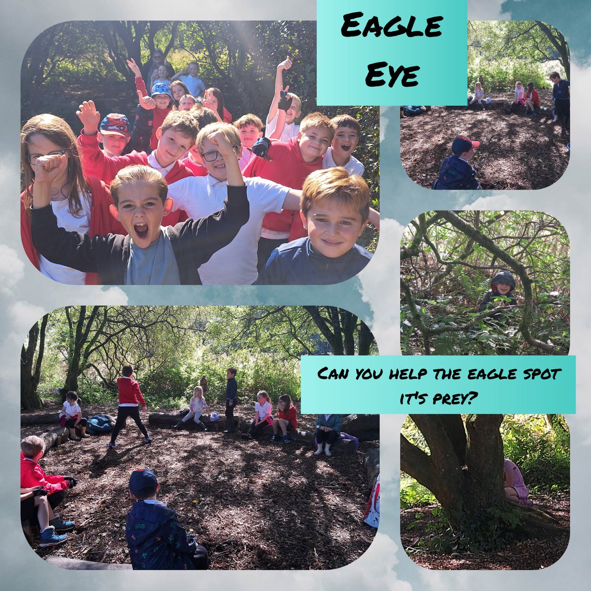 Crwys Primary School (@crwysprimary) on Twitter photo #Crwysyearthreefour enjoyed playing some outdoor games, including Keeper of the Keys and Eagle Eye. This week, some of us even came in camouflage to stop the eagle from finding them. Can you help the eagle spot anyone hiding in our photo below? #tactics
<a href="/_OLW_/">DysguAwyrAgoredCymru/OutdoorLearningWales</a> #Crwysyearthreefour enjoyed playing some outdoor games, including Keeper of the Keys and Eagle Eye. This week, some of us even came in camouflage to stop the eagle from finding them. Can you help the eagle spot anyone hiding in our photo below? #tactics
<a href="/_OLW_/">DysguAwyrAgoredCymru/OutdoorLearningWales</a>