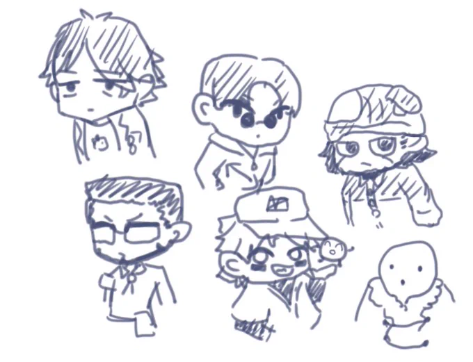 これは配信中リアルタイムでかいてたものです ほぼ一発書き!
いつの日かちゃんと描きたいね 