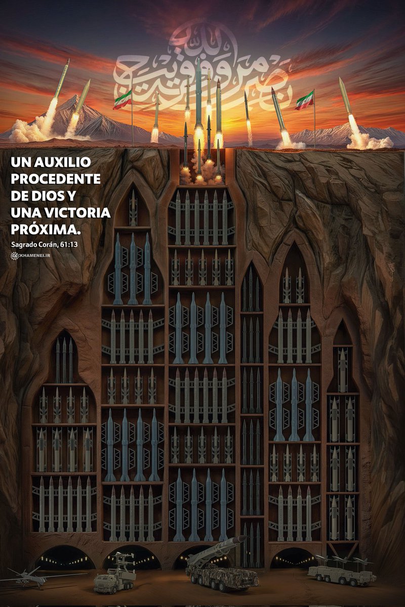 es_Khamenei's tweet photo. «Un auxilio procedente de Dios y una victoria próxima» (Sagrado Corán, 61:13). https://t.co/o4QrjaqwE3