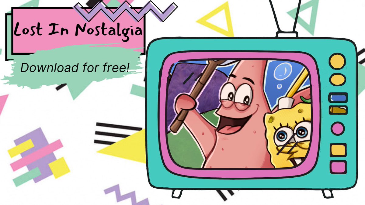 ⭐️ Zine Now Available ⭐️

The 90s what a time to be a kid! Feeling a bit nostalgic? We have just the cure. Lost in Nostalgia is a free SFW 90s cartoon themed zine! 

Download it now: 

whisplion.itch.io/lost-in-nostgl…