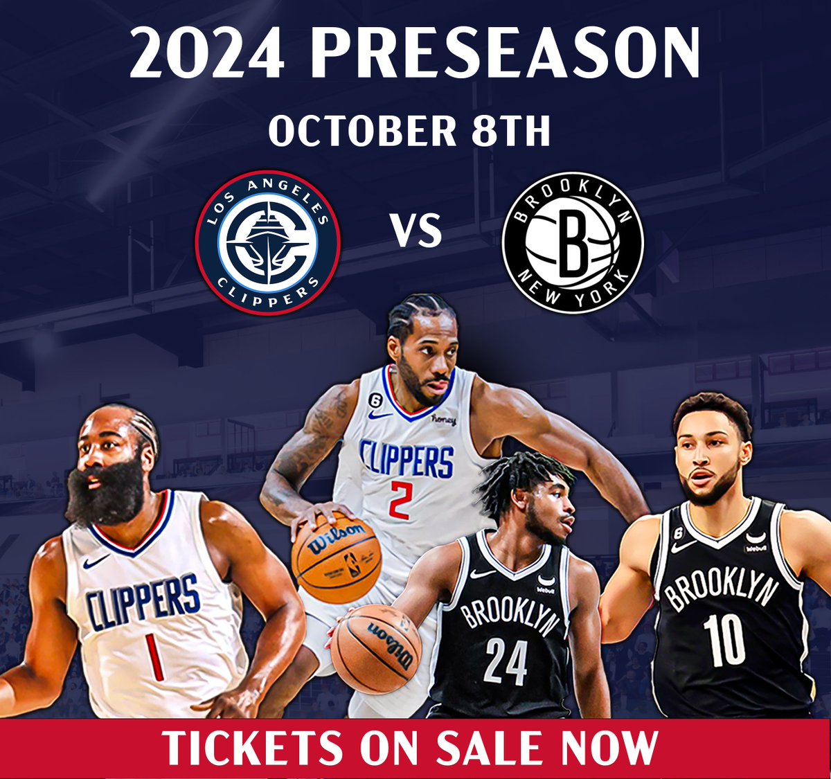 sandiego_clips's tweet photo. 📣Just ONE WEEK until the LA Clippers tip off in Oceanside! Few tickets left! 🏀 #ClippersNation #FrontwaveArena https://t.co/YzNlNH4AUo