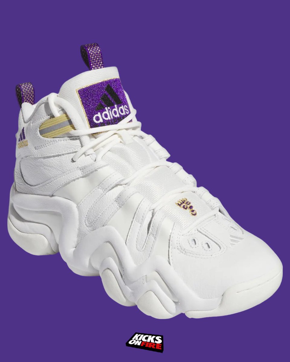 Adidas Crazy 8 Lakers Core White / Off White 𝗖𝗼𝗹𝗼𝗿𝘄𝗮𝘆