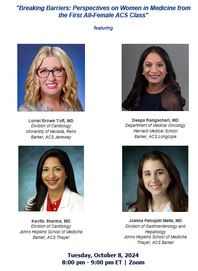 The Osler Medical Residency (@oslerresidency) on Twitter photo Our next Evening with Legends is going to be fantastic! Looking forward to hearing from this 🔥powerhouse ACS class <a href="/JoannaMeliaMD/">Joanna Melia</a> @lorrelltoft <a href="/KSharmaMD/">Kavita Sharma</a> <a href="/DeepaRangachari/">Deepa Rangachari, MD, FASCO</a> 💪🏾-10/8 at 8pm. Zoom link in alumni email. If you're an alumnus & didn't receive an email DM this account! Our next Evening with Legends is going to be fantastic! Looking forward to hearing from this 🔥powerhouse ACS class <a href="/JoannaMeliaMD/">Joanna Melia</a> @lorrelltoft <a href="/KSharmaMD/">Kavita Sharma</a> <a href="/DeepaRangachari/">Deepa Rangachari, MD, FASCO</a> 💪🏾-10/8 at 8pm. Zoom link in alumni email. If you're an alumnus & didn't receive an email DM this account!
