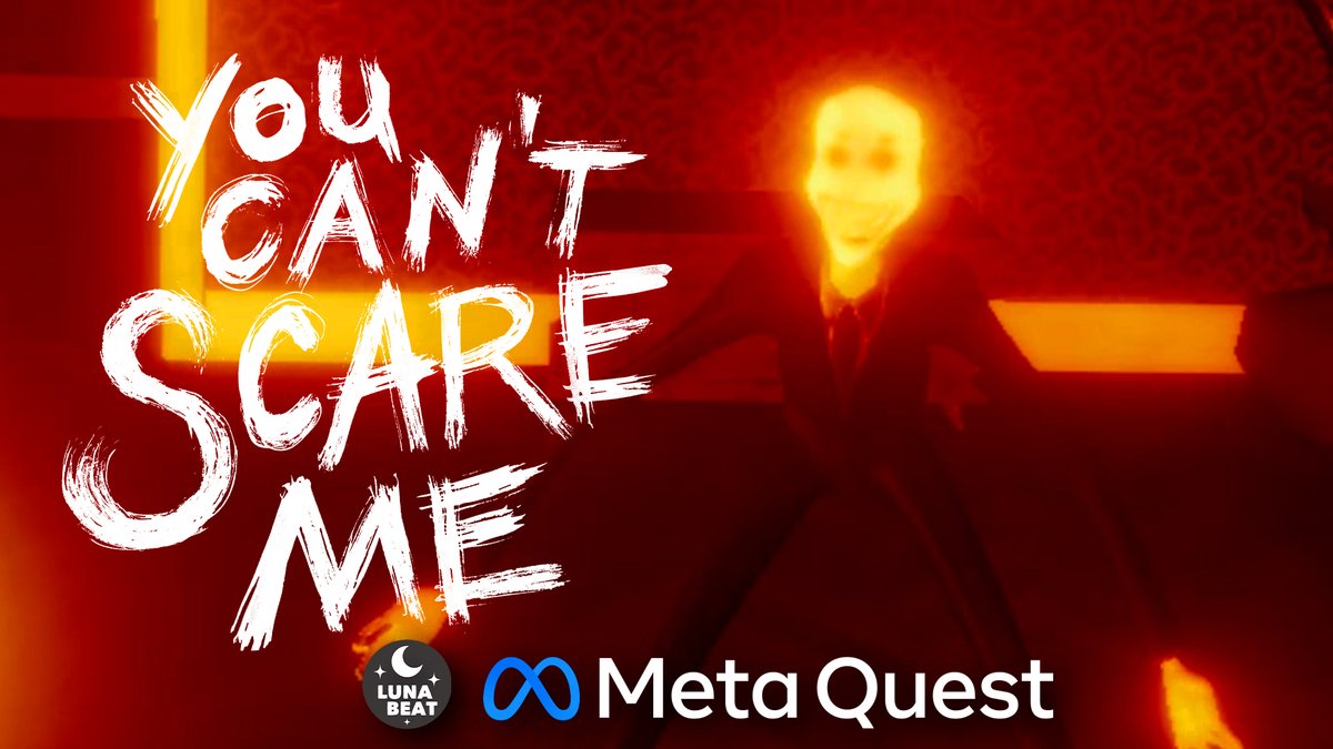 lunabeatgames's tweet photo. Ready to face your fears? 😱
You Can't Scare Me comes to Meta Quest on October 10th. Wishlist now if you dare...
https://t.co/uEr1iFWBAP
#YCSM #MetaQuest https://t.co/A1c4GuUO8D