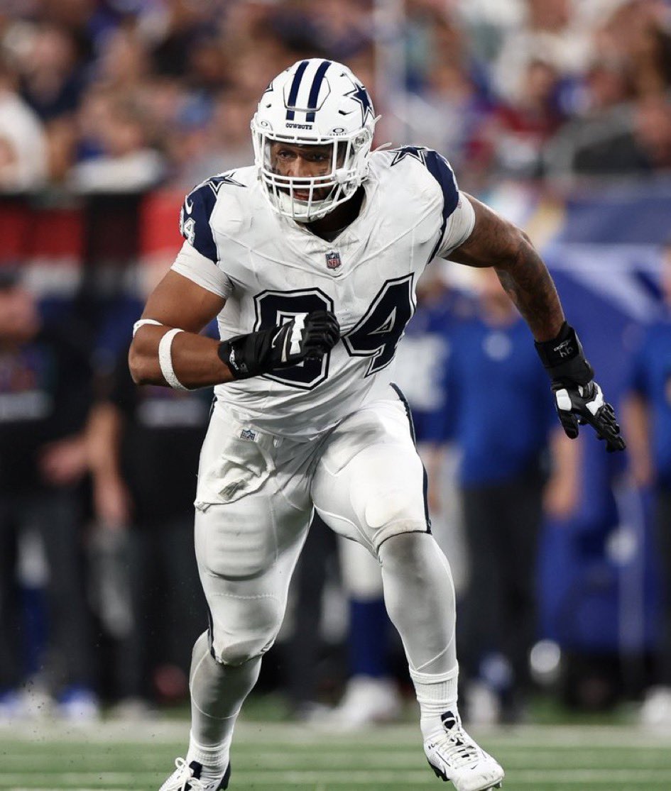 AdamSchefter's tweet photo. Cowboys placed DE DeMarcus Lawrence on injured reserve due to the foot injury he suffered Thursday night and signed DE K.J. Henry off the Cincinnati Bengals’ practice squad. https://t.co/3lakedGdfg