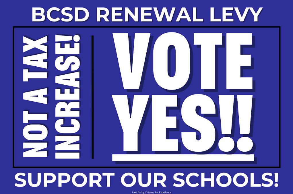 YARD SIGN PICKUP - - Tomorrow! Wednesday, October, 2nd, 5:30-7:00 at Holy Trinity Church 1600 Pearl Rd. Request one here! We will even delivery if you donate the cost of the sign! 🙌🙌🙌🙌docs.google.com/forms/d/e/1FAI…
