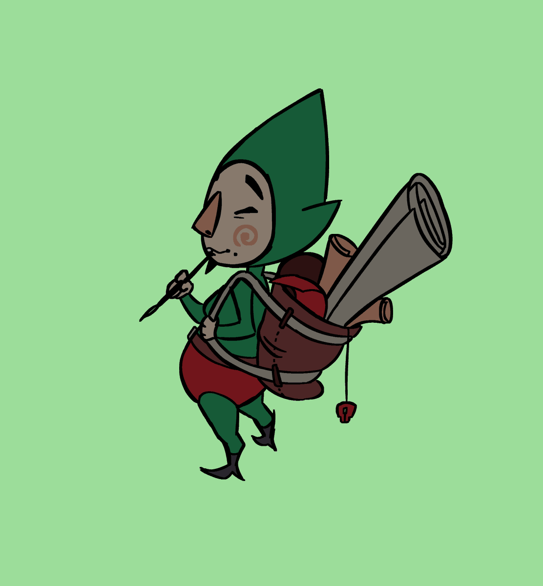 jenadraws's tweet photo. #Inktober day 1 - backpack

ik art for inktober is meant to be in ink but idc. i need to flex my drawing chops https://t.co/wHGTliF3qe