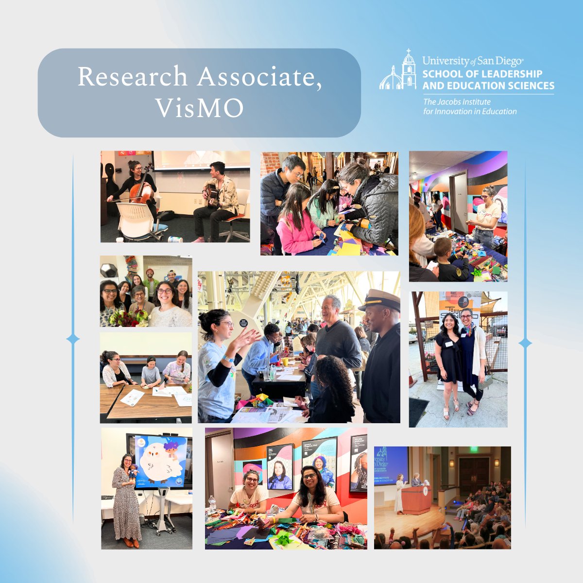 USD_JI's tweet photo. 🌟 Team Spotlight 🌟

Meet Rebecca Ottinger, our Research Associate at the Jacobs Institute! She's made waves with Project VisMO, boosting visuospatial skills through paper folding, and led Project Pactful, engaging 4,700 students globally. 

Stay tuned for more! 🙌✨ https://t.co/xKY8aZKFtd