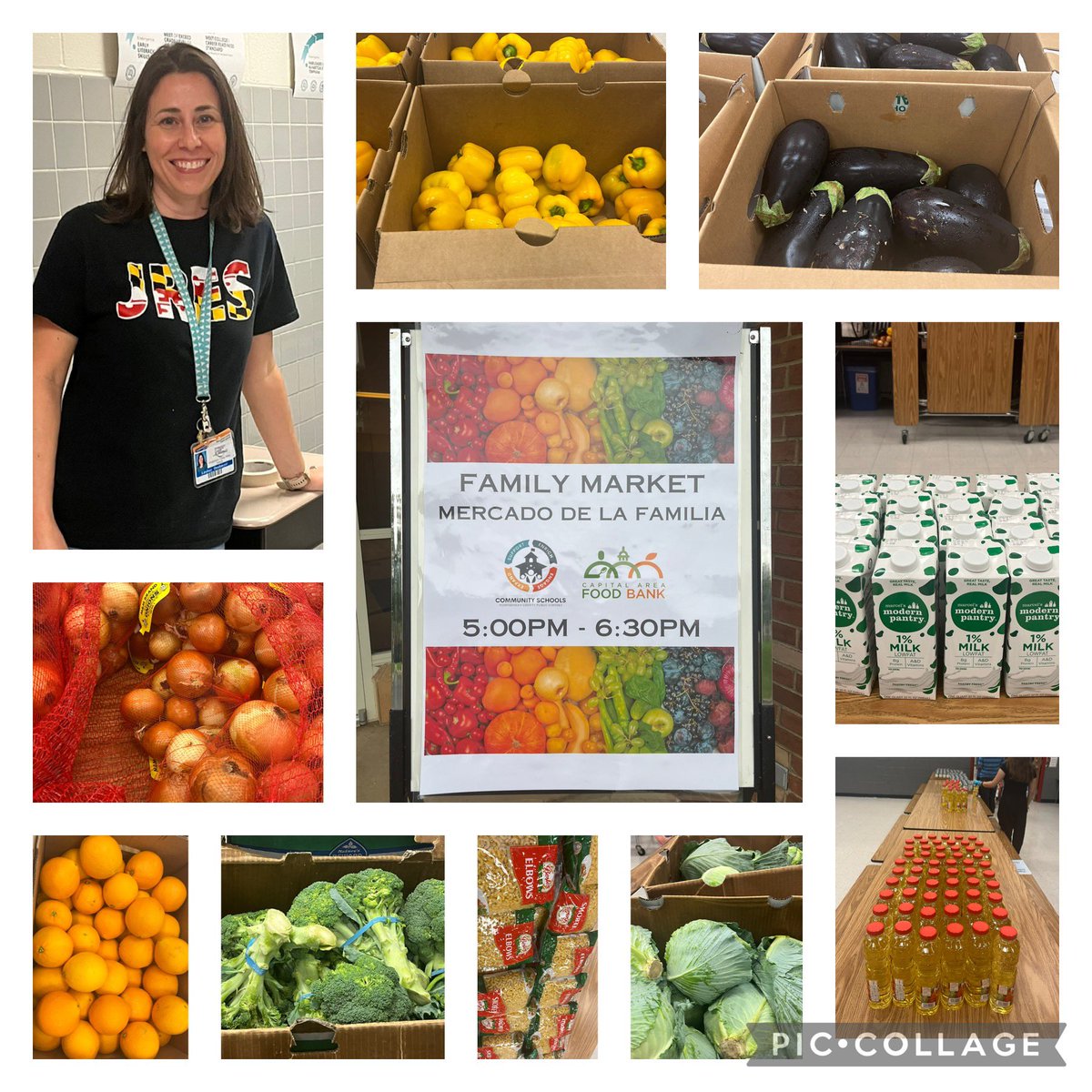 Paola Velasquez (@velasquez_mcps) on Twitter photo Our first Family Market Day is up and running smoothly! We will be open until 6:30 p.m. today!!!🍊🥦🥬🫑🧅🥛 <a href="/JacksonRoadAP/">Jason Reinke</a> <a href="/JacksonRdCSL/">Lindsay Dankmyer</a> <a href="/foodbankmetrodc/">Capital Area Food Bank</a> <a href="/CSconnect_MCPS/">MCPS Community Schools Team</a> Our first Family Market Day is up and running smoothly! We will be open until 6:30 p.m. today!!!🍊🥦🥬🫑🧅🥛 <a href="/JacksonRoadAP/">Jason Reinke</a> <a href="/JacksonRdCSL/">Lindsay Dankmyer</a> <a href="/foodbankmetrodc/">Capital Area Food Bank</a> <a href="/CSconnect_MCPS/">MCPS Community Schools Team</a>