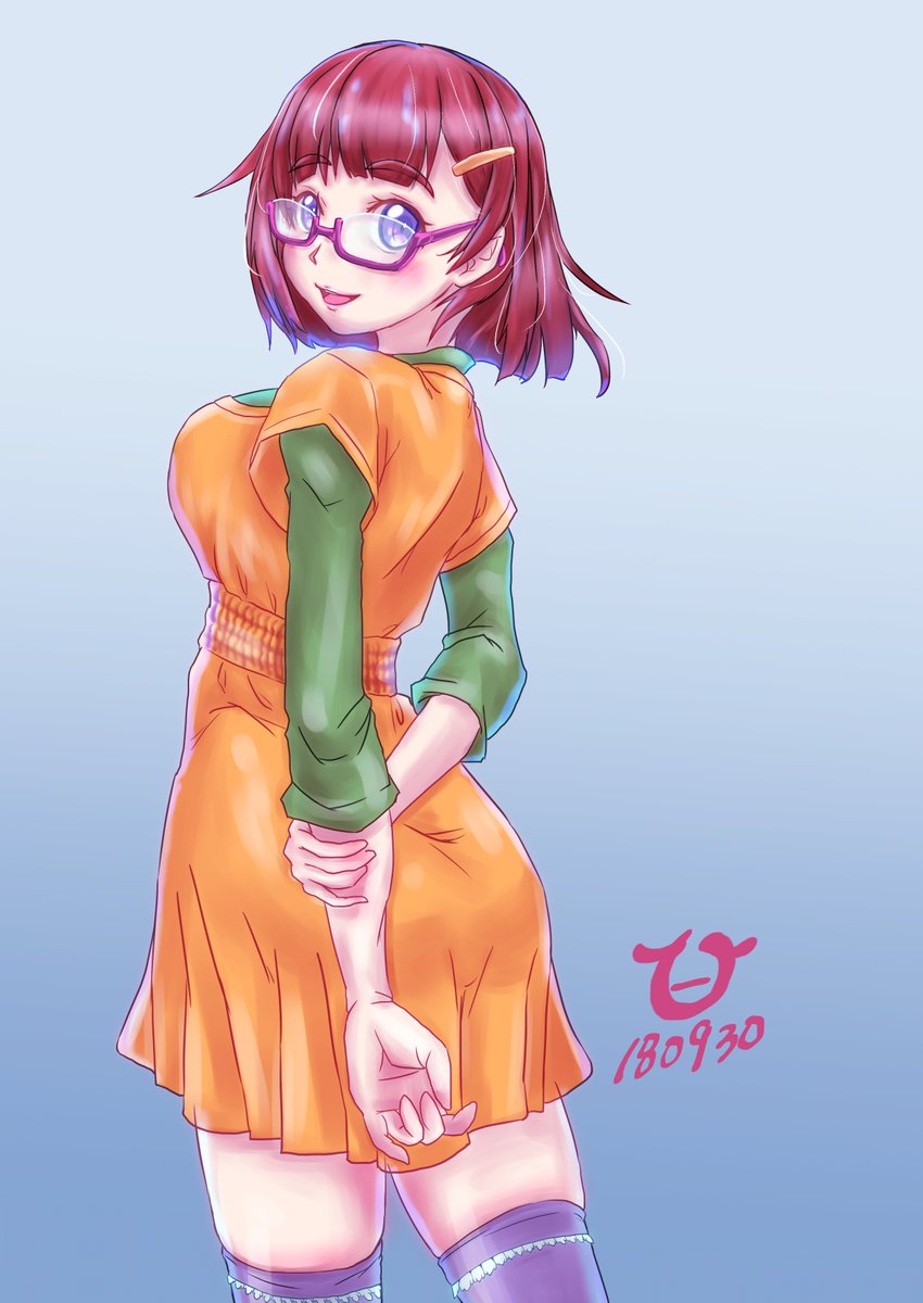 #メガネの日 
うちにもメガネ絵あったの失念してた 