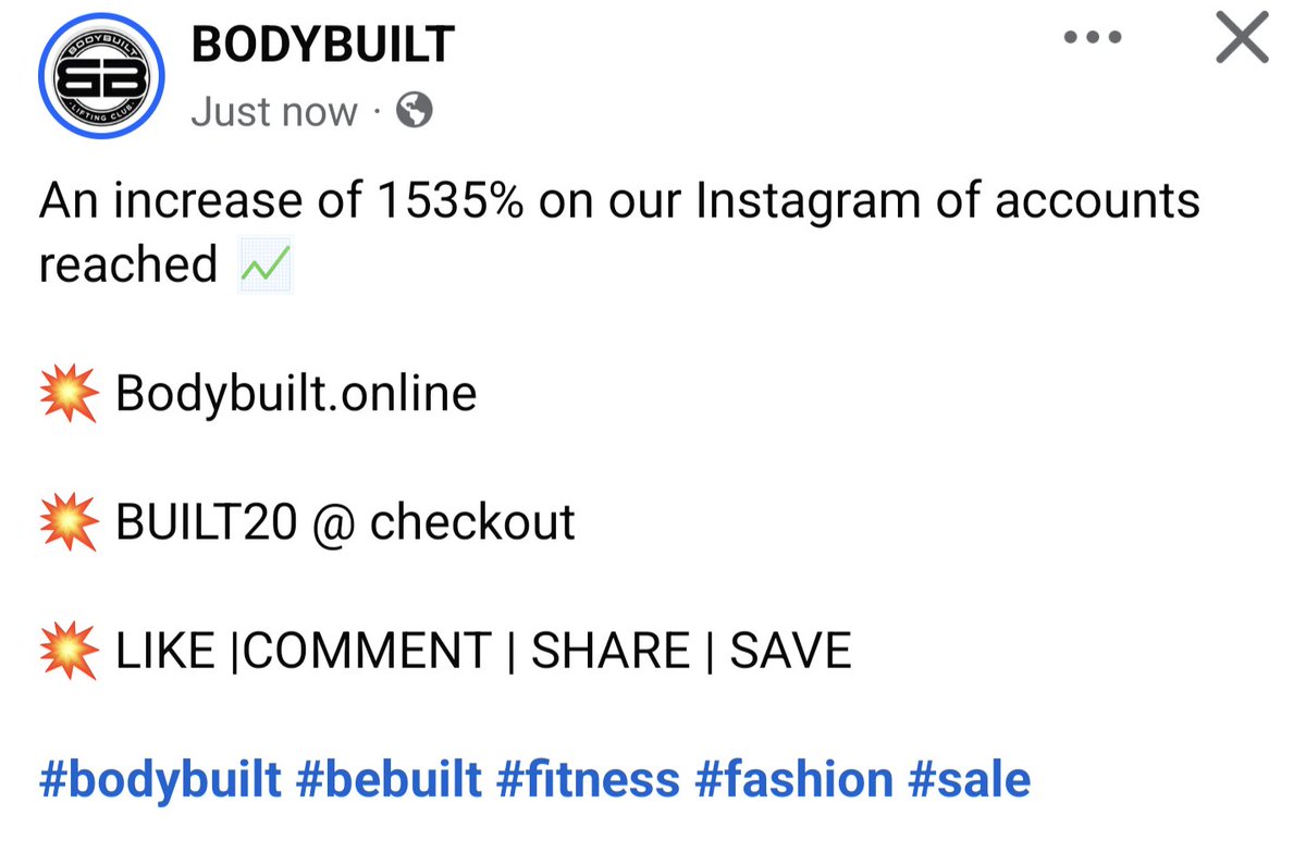 RobertChalmers_'s tweet image. Go check out my clothing collection.
Use BUILT20 @ checkout for discount. 
Instagram - bodybuilt_clothing
Facebook - BODYBUILT
bodybuilt.online 
#bodybuilt #bebuilt #fashion #fitness #sale 💥📈🚀