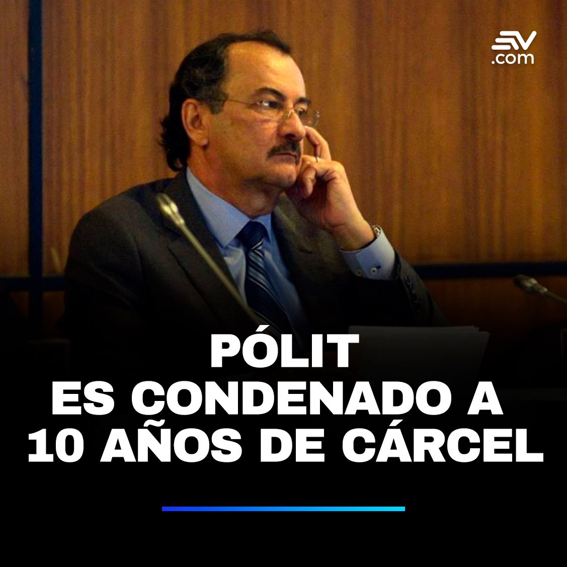 EcuavisaInforma's tweet image. #Urgente | El excontralor general Carlos Pólit fue condenado a 10 años de cárcel en Estados Unidos. Más información▶️ bit.ly/4gNGS3J