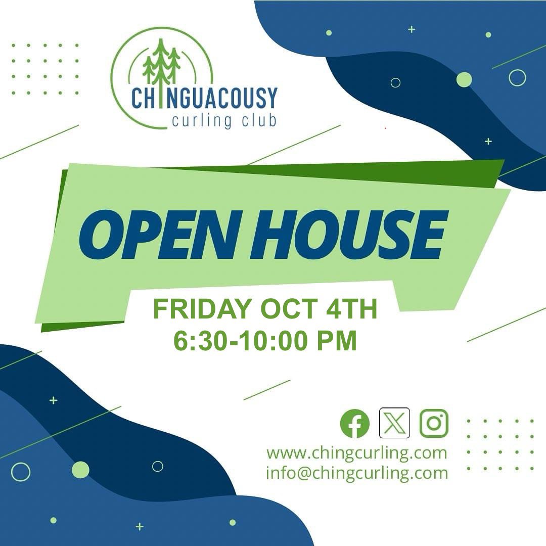 Come out this Friday Oct 4th from 630-10 pm to kick off the curling season with some snacks and refreshments. Mix and mingle with your curling friends and family. Hope to see you there! 🥌🎉🎉🥌#curling