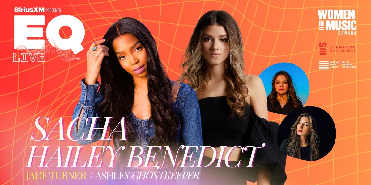 🎶Join us at Studio Bell on October 19 for EQLive, an exciting new showcase series dedicated to uplifting women and gender-diverse artists.The debut show of the series features Sacha, Hailey Benedict, Jade Turner, and Ashley Ghostkeeper. 🎟Tickets: bit.ly/3Y4pT68