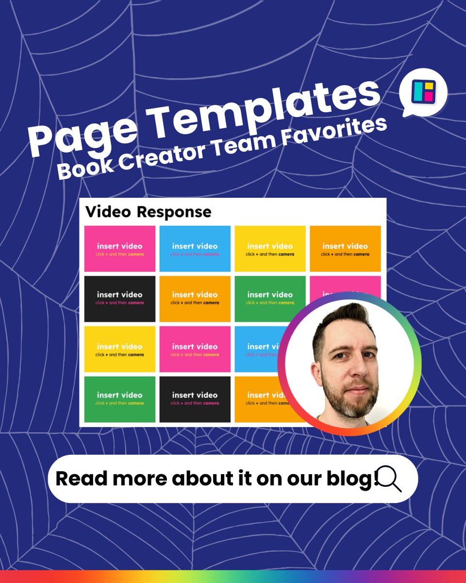 Looking for a Flipgrid alternative? 

Dan recommends the "Color Video Response Grid" template—perfect for encouraging student voice!

Read more: hubs.la/Q02RlkJ50 

#EdTech #StudentEngagement