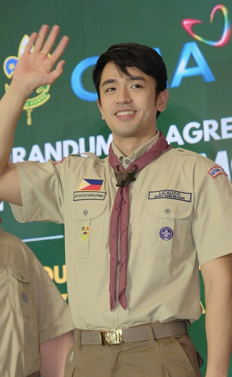 Aviiii29's tweet image. "There's a bigger meaning in being a celebrity that, you know, you can actually inspire people &amp;amp; be a game-changer for their lives, so, I won’t take it for granted, &amp;amp; I’m gonna do my best for them, for me to influence [them], hopefully, to be good."-@davidlicauco #ScoutAmbassador