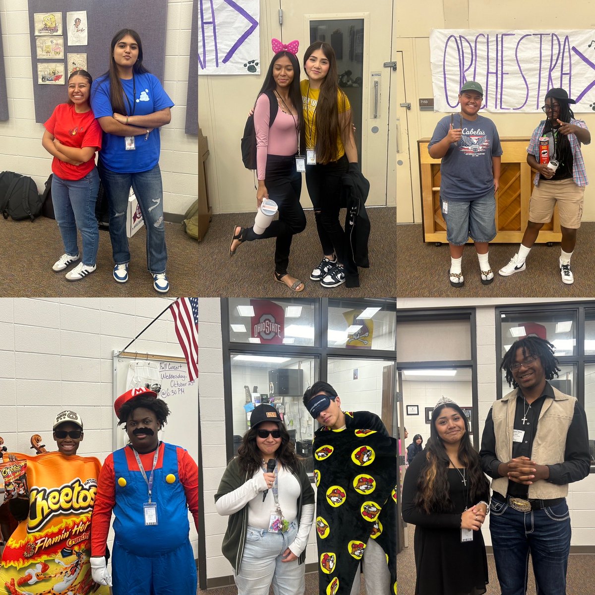 Homecoming week! Rhyme Without Reason was the theme today ⁦<a href="/HumbleISD_HHS/">Humble High School</a>⁩!