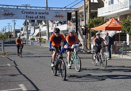 MichaelMatza1's tweet photo. Had a great day Saturday riding 100 miles (a rite of passage "century") in the "MS City to Shore" fundraiser from Cherry Hill to Ocean City, NJ. Together the 4,000 riders raised more than $4 million for Multiple Sclerosis research! #MSRide @MS_HealthUnion https://t.co/PLzXRXvN7v