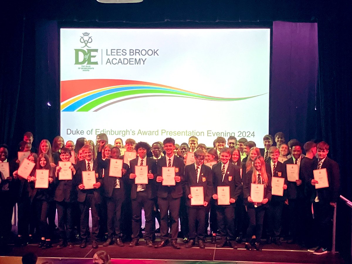 Lees Brook D of E tweet media