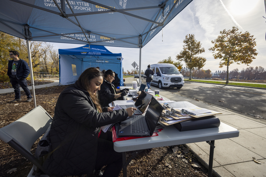 UCDavis_Nursing's tweet photo. Crowdfunding for our Nurse-Led Mobile Clinic and POD Center launched today! Everyone deserves equitable health care. Support us in supporting our community.  Every gift makes a difference. 

Give today: https://t.co/raxOp6u1CL  

and https://t.co/RZUgmH4kmi

#CrowdfundUCDavis https://t.co/ApfUyKqzIj