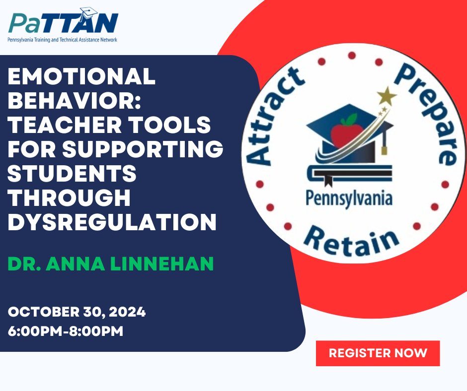 Join us! Register here: pattan.net/.../Course-340… <a href="/pattanupdates/">PaTTAN</a>