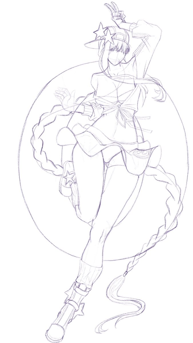 rimmay_'s tweet photo. ✩ First entry for the #Pinuptober challenge, BB my queen 🌸

.・。.・゜✭・.・✫・゜・。.
#art #sketch #sketches #drawing #study #procreate #anatomy #shape #daily #reference #color #colors #BB #FGO https://t.co/X9qlSYtHJK