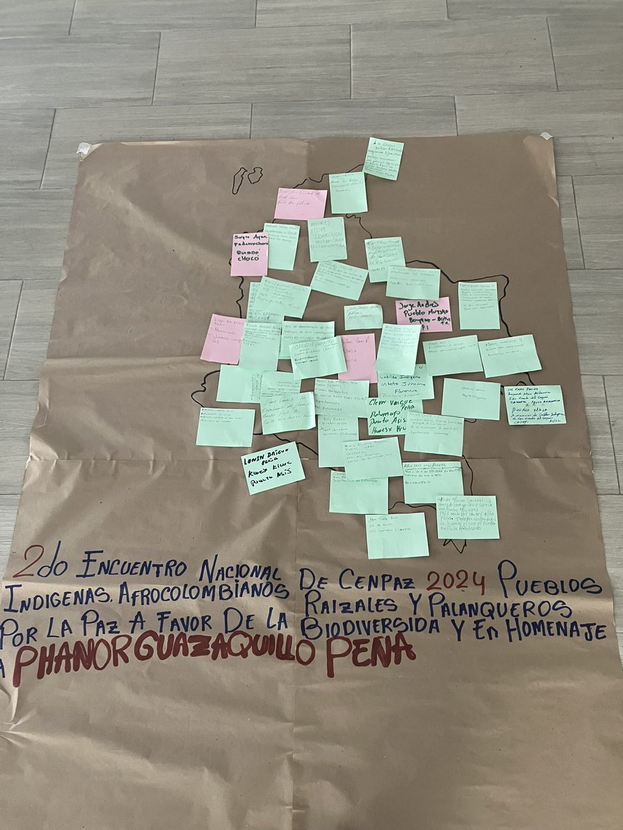 CENPAZ_'s tweet photo. Con vocerías de @CENPAZ_ en @IEANPE_ y con las autoridades de los Pueblos Indígenas, Negras y Afrocolombianas de 🇨🇴 se llama al Estado al Cumplimiento del Acuerdo de Paz dado que siguen atrasos en medio de la presión de los megaproyectos extractivos y violencia en los territorios https://t.co/s76T23ckHi