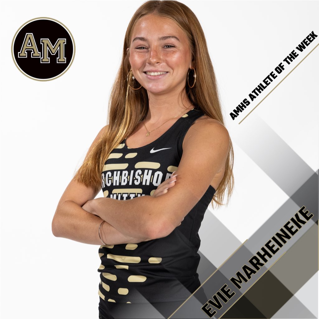 AMHSAthletics's tweet photo. Congratulations to senior cross country runner Evie Marheineke who is our AMHS Athlete of the Week. Evie, the reigning WCAL and CCS champion, won the first WCAL meet of the year last Wednesday at Golden Gate Park in San Francisco with a time of 18:01.8. #MonarchMentality https://t.co/wN3tKz84dj